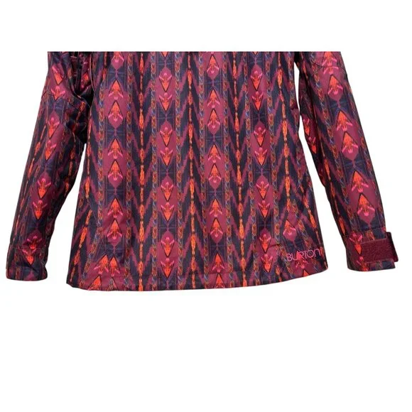 Burton Horizon Ski Jacket Hoodie Women XS Pink Snowboarding Waterproof Thinsulat - Picture 14 of 16